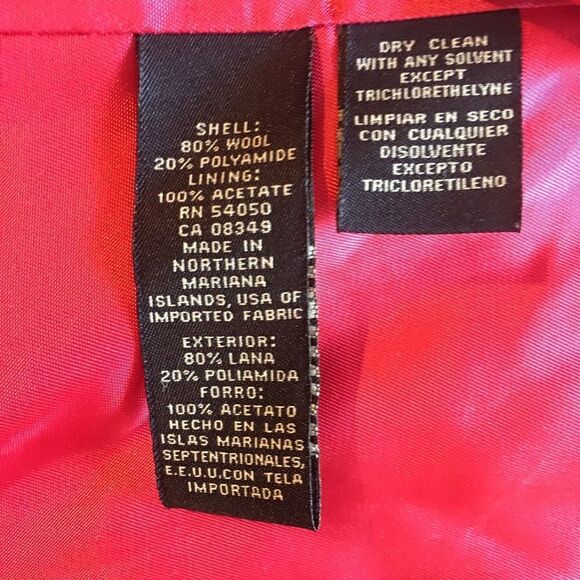 JONES NY SIGNATURE Vintage Blazer & Matching Turtleneck, Size 6 - Picture 7 of 12
